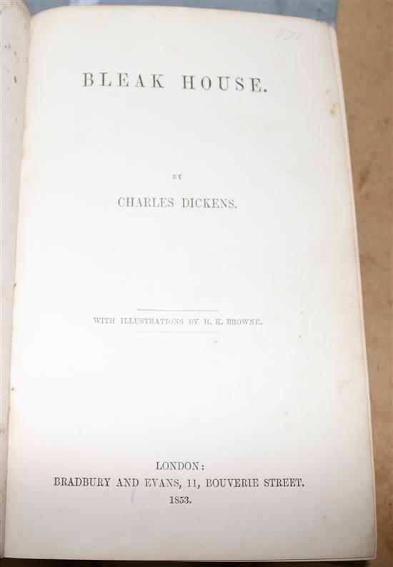 Dickens, Charles - A collection of first editions, (13)(-)